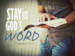 Stay in Gods Word